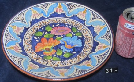 31 PLATO CERAMICA PORTUGUESA BULHAO 28CMS